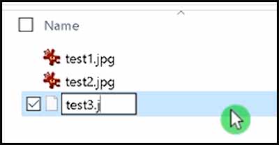 Step 5 Rename to jpg