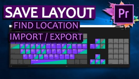 Premiere Pro Keyboard Shortcuts export import - Cover