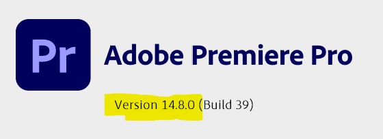 What Premiere Pro Version do i have