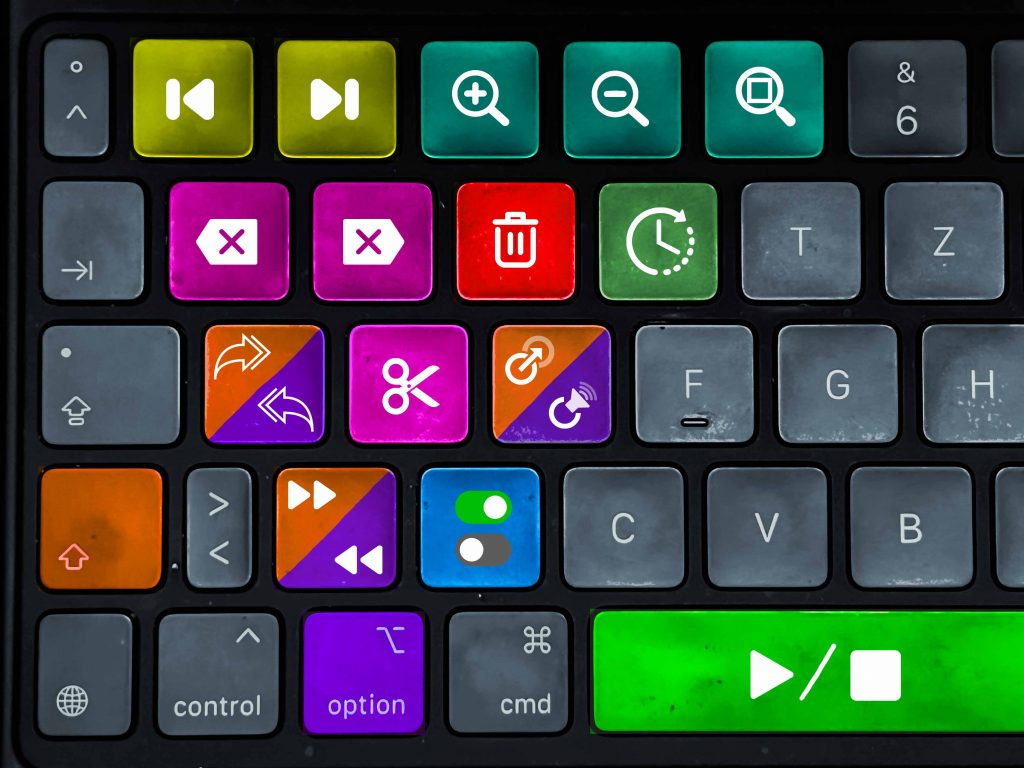 Custom Keyboard Shortcuts DaVinci Resolve iPad from Daniel Kovacs