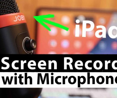 IPad Screen Record with Microphone on