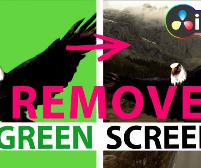 DaVinci Resolve iPad remove Green Screen