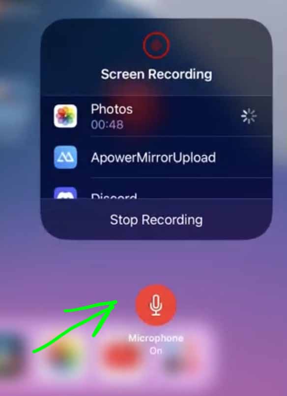 Toggle on and off Microphone in iPad