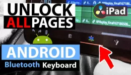 FULL DaVinci Resolve iPAD - with ANDROID Bluetooth Keyboard TUTORIAL