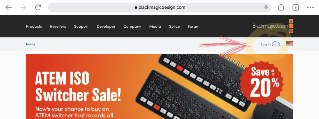 Create Black Magic Cloud Account