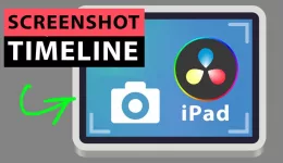 Grab Still in DaVinci Resolve iPad