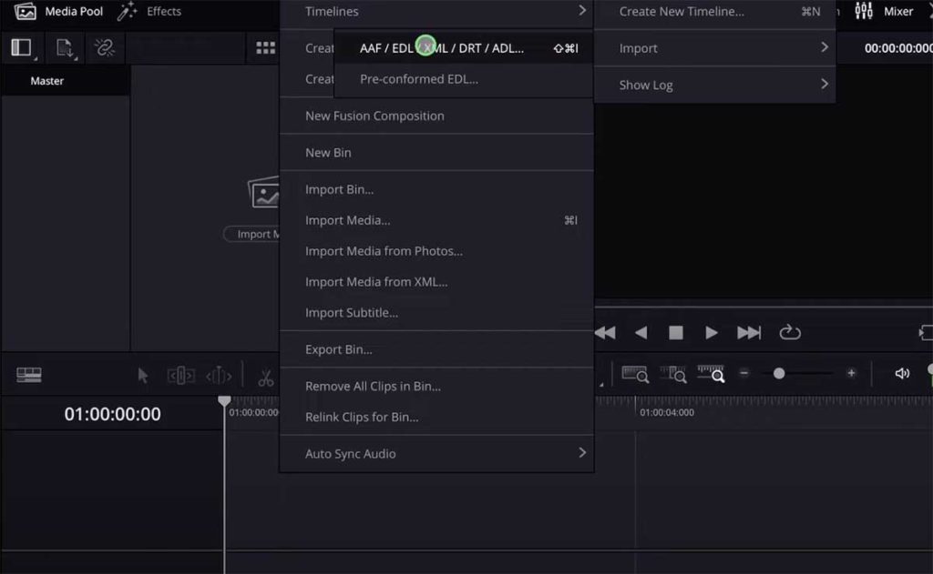 How To import Recut XML to DaVinci Resolve iPad