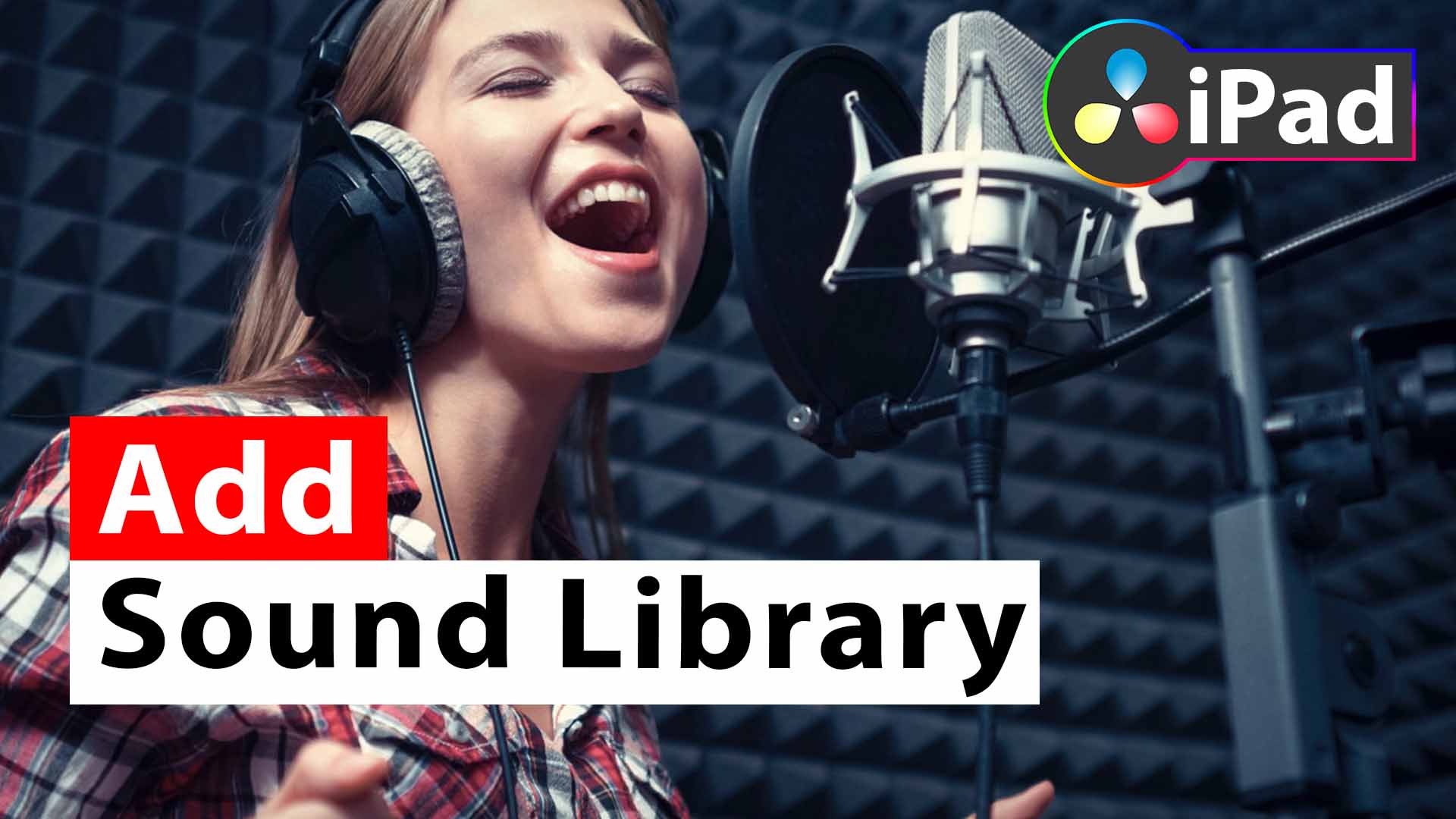 How To ADD FREE Sound Library 🎵 DaVinci Resolve iPad