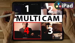 How To MULTICAM in DaVinci Resolve iPad!