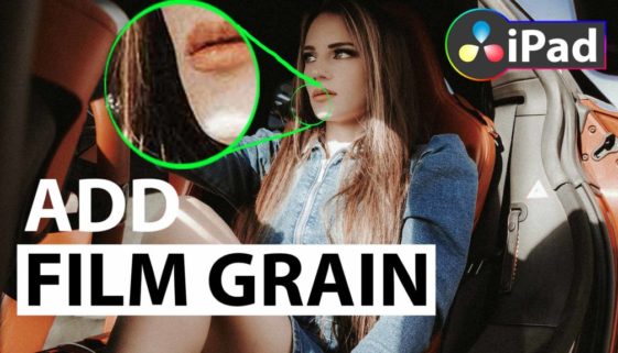 How To Add Film Grain to DaVinci Resolve iPad 😍