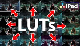 How To Select Multiple LUTs fast & easy in DaVinci Resolve iPad