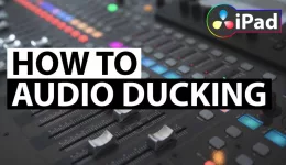 How To Audio Ducking in DaVinci Resolve iPad