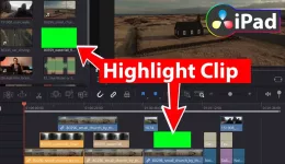 DaVinci Resolve iPad Hack: Highlight current Clip in Media Pool