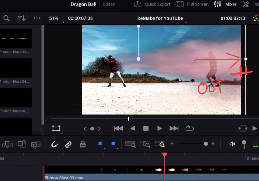 To make sure that the animation looks authentic, i increased the animation size. So that the hard edge of the screen end is outside of the viewer.