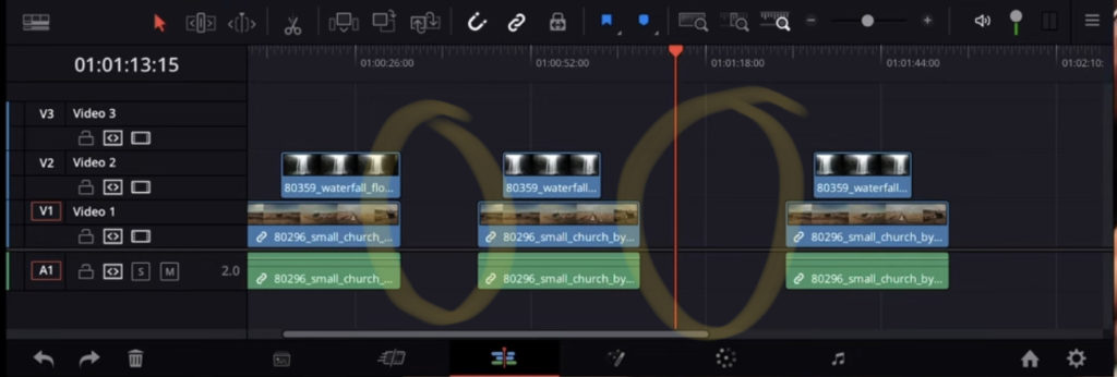 With this Shortcut you can delete all gaps at once.