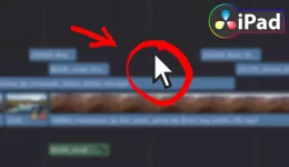 Zoom Around Mouse Pointer DaVinci Resolve iPad