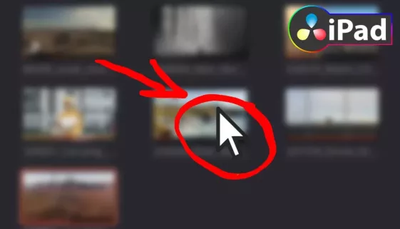 How to reset In and Out Points in DaVinci Resolve iPad