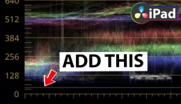 How To Add Reference Lines in DaVinci Resolve iPad