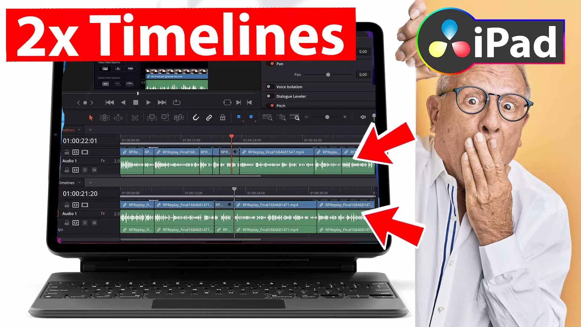 Did You Know that you can edit in 2 Timelines at once?