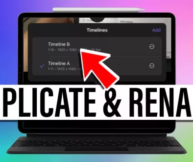 How To DUPLICATE Timeline in Final Cut Pro iPad