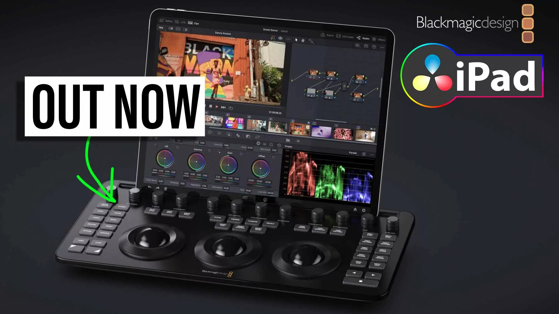DaVinci Resolve Micro Color Panel (for iPad) OUT NOW