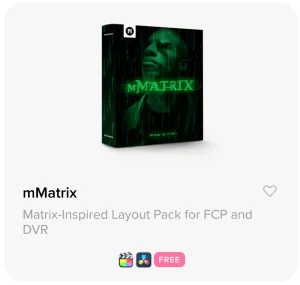 Matrix Pack from MotionVFX