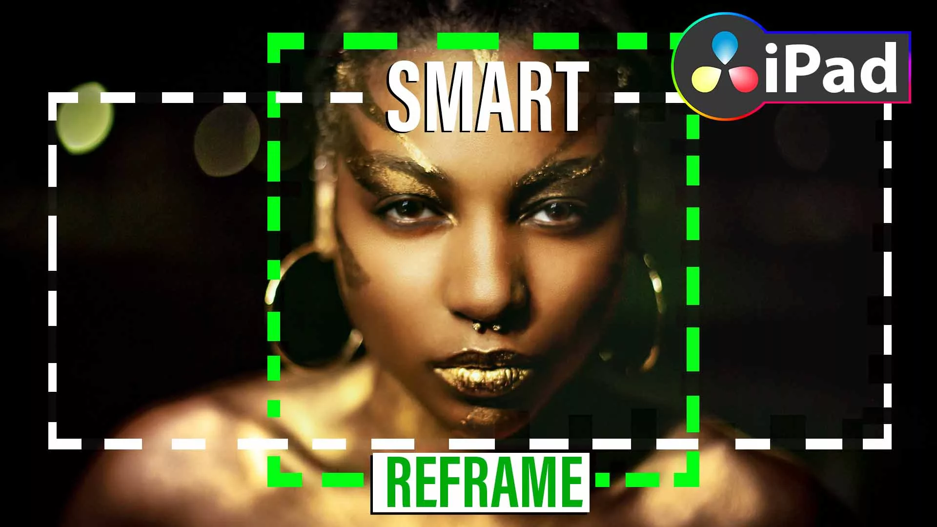 Very FAST & EASY Smart ReFrame in DaVinci Resolve iPad