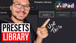 How To Save multiple Audio Effects Plugin Presets in DaVinci Resolve iPad
