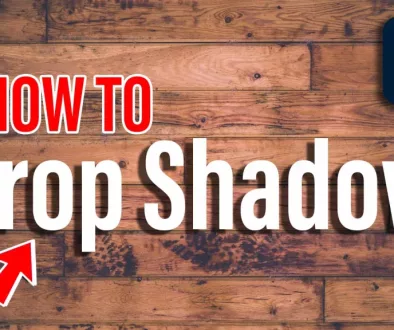 How To Drop Shadow in Photoshop iPad!