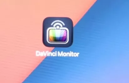 Download the App called “DaVinci Monitor”.