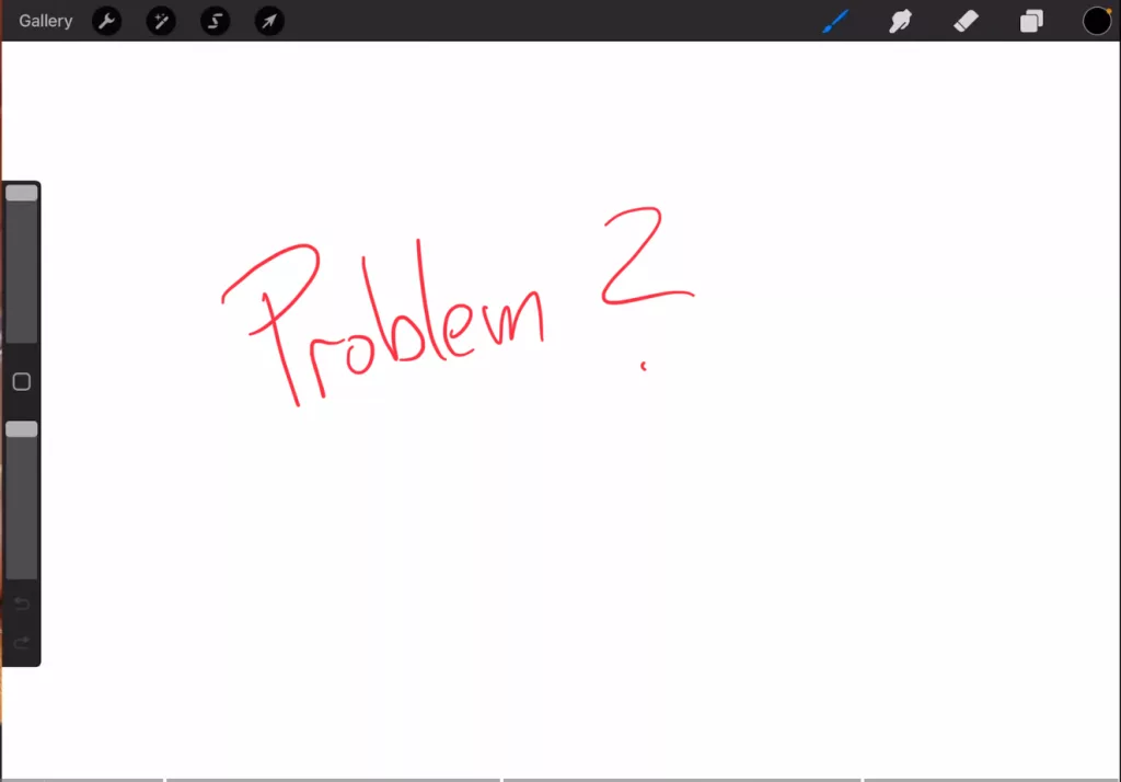 The first Problem with Procreate is the Canva Size. I was not able to create a 16:9 aspect ratio. Like 1920x1080 for example.