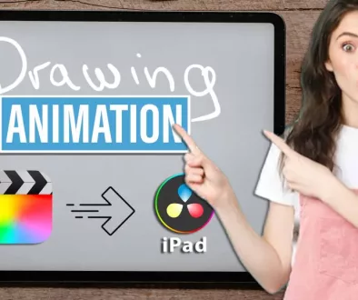 How To Use FCP Live Drawing Animation in DaVinci Resolve for iPad!