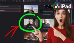 How To Change Project Thumbnail in DaVinci Resolve iPad