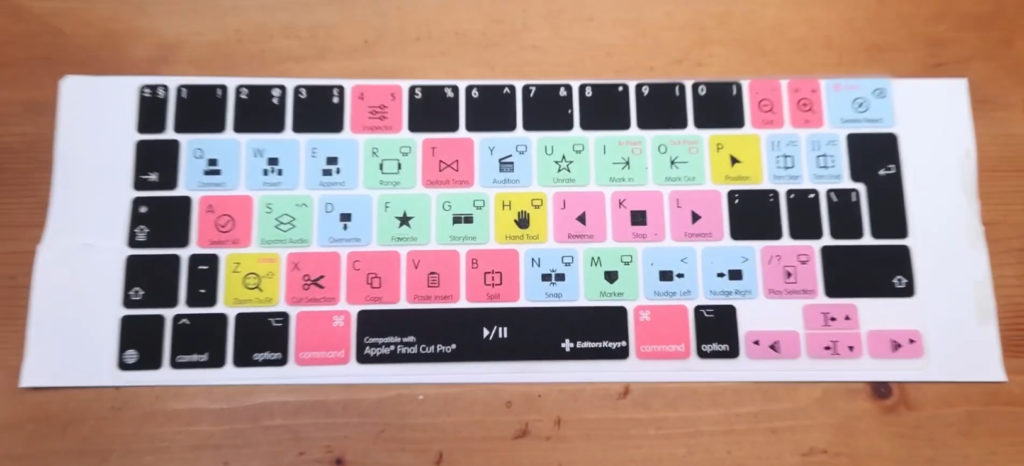 Unboxing the Final Cut Pro iPad Keyboard Cover from Editors Keys.