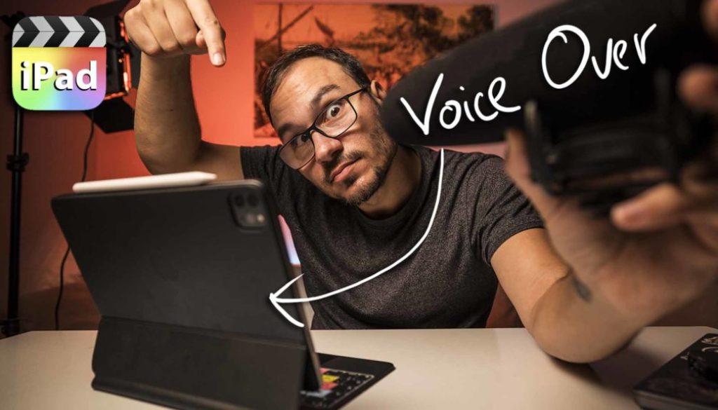 How To VOICE OVER in FCP for iPad?