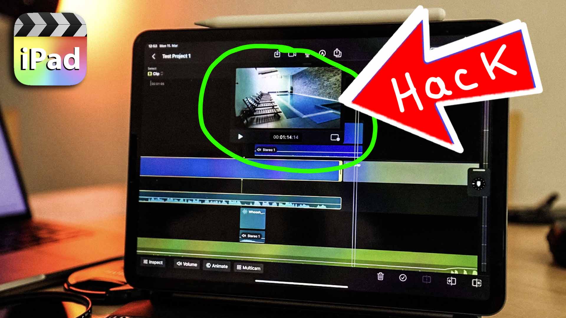 Final Cut Pro iPad: Picture in Picture Hack