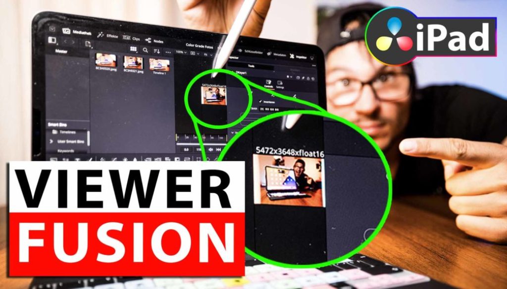 How to Enhance Viewer in Fusion Page (iPad)