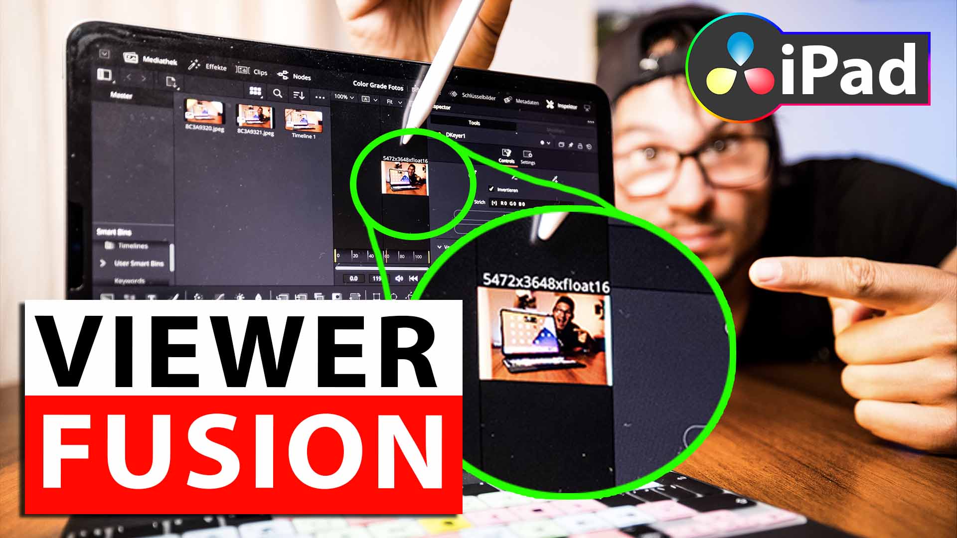 How to Enhance Viewer in Fusion Page (iPad)