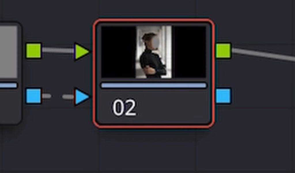 When we use the Shortcut “Option + O” we can create an Outside Node even on the iPad Version of DaVinci Resolve.