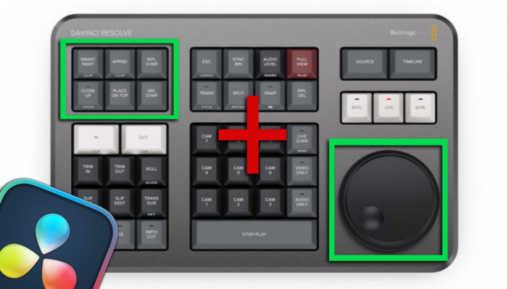 NEW Update: DVR Speed Editor - Live overwrite with edit keys + search dial