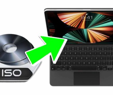 How to create an ISO File on iPad Pro.