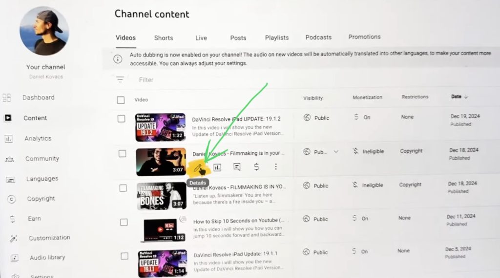 To delete the AI Dubbing Track go to the YouTube Studio on Desktop (does not work in the App) and edit the Video you want to delete the dub.