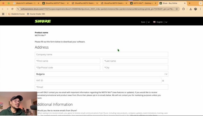 How To Setup Shure Mv7 Podcast Microphone Software