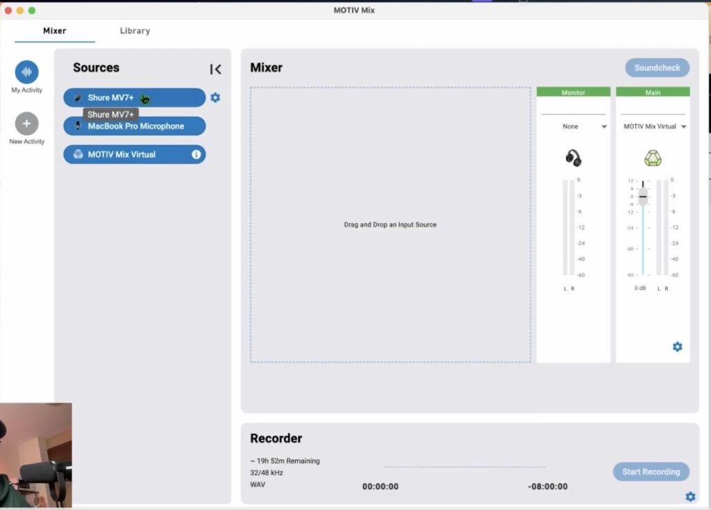 This is how the App looks when opened.