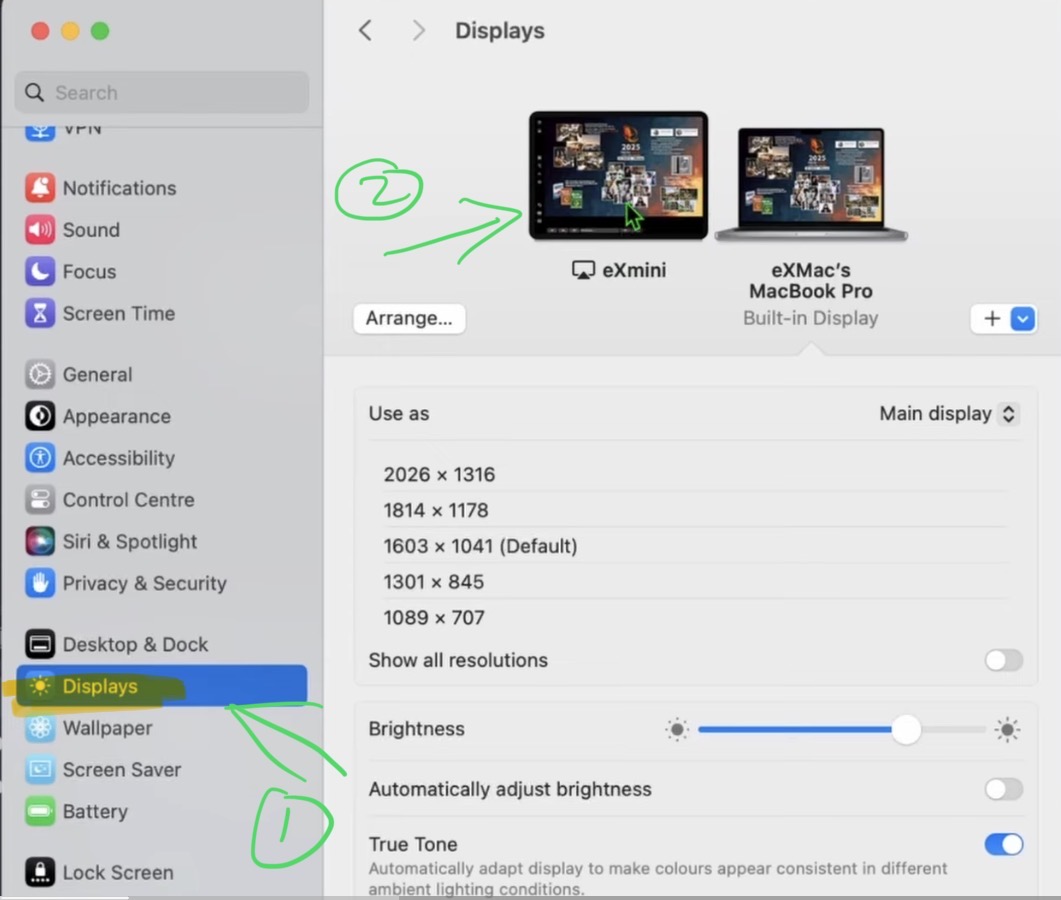 To turn off the sidebars go to the Display Settings on your Macbook and select the iPad.