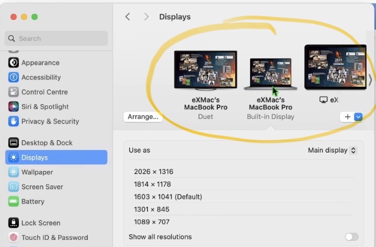 One iPad uses Sidecar and the other iPad uses Duet. And now i can use both iPad's as second Monitor with my Macbook.