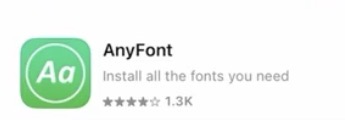 AnyFont does the same like iFont but for a lower one time cost.