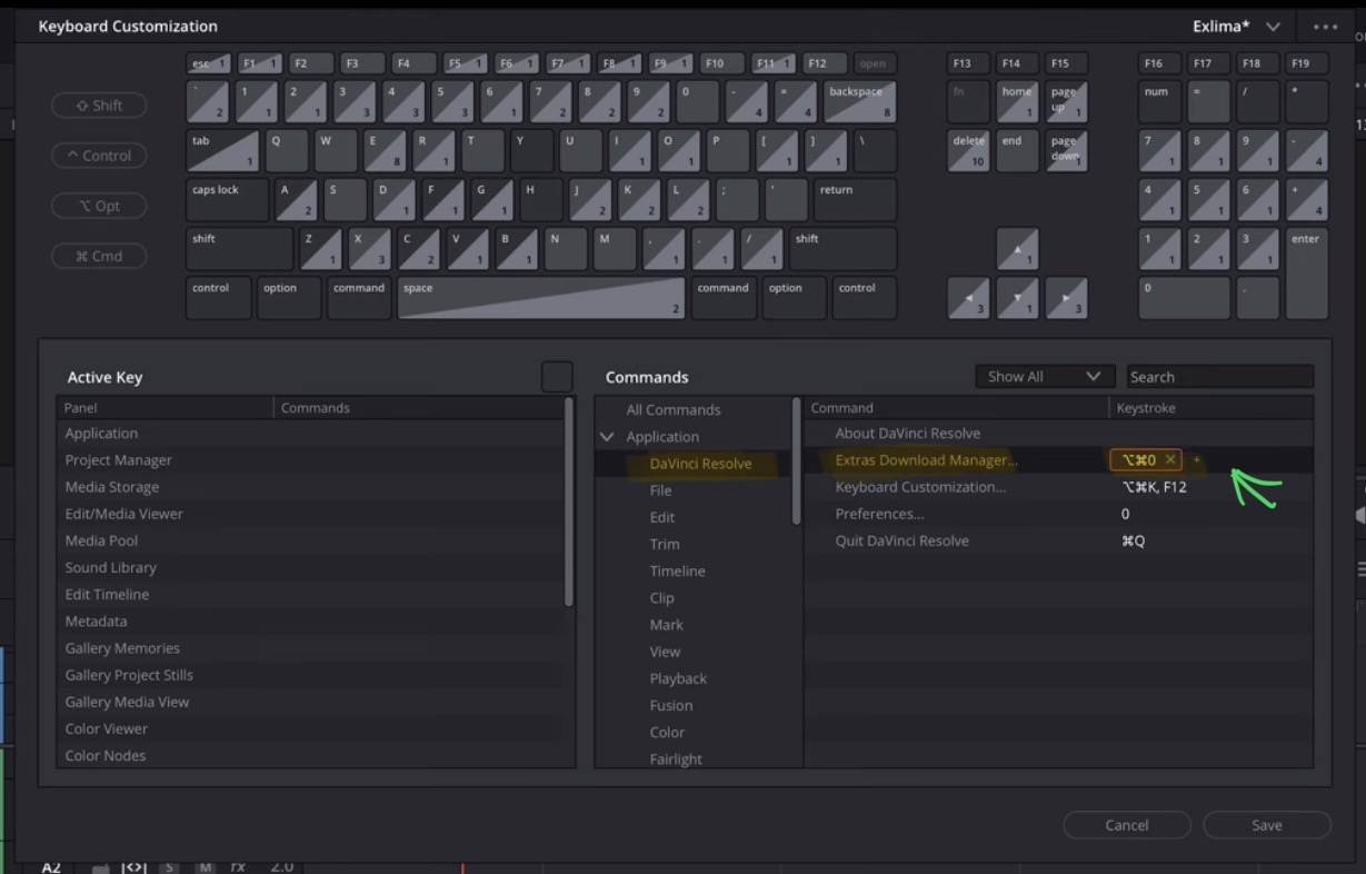 You can also open the Extras Download Manager via Keyboard Shortcuts. For that you have to first assign a Shortcut in the Keyboard Shortcuts Menu (Option + Command + K). Search for the Extras Download Manager and give it a shortcut.
