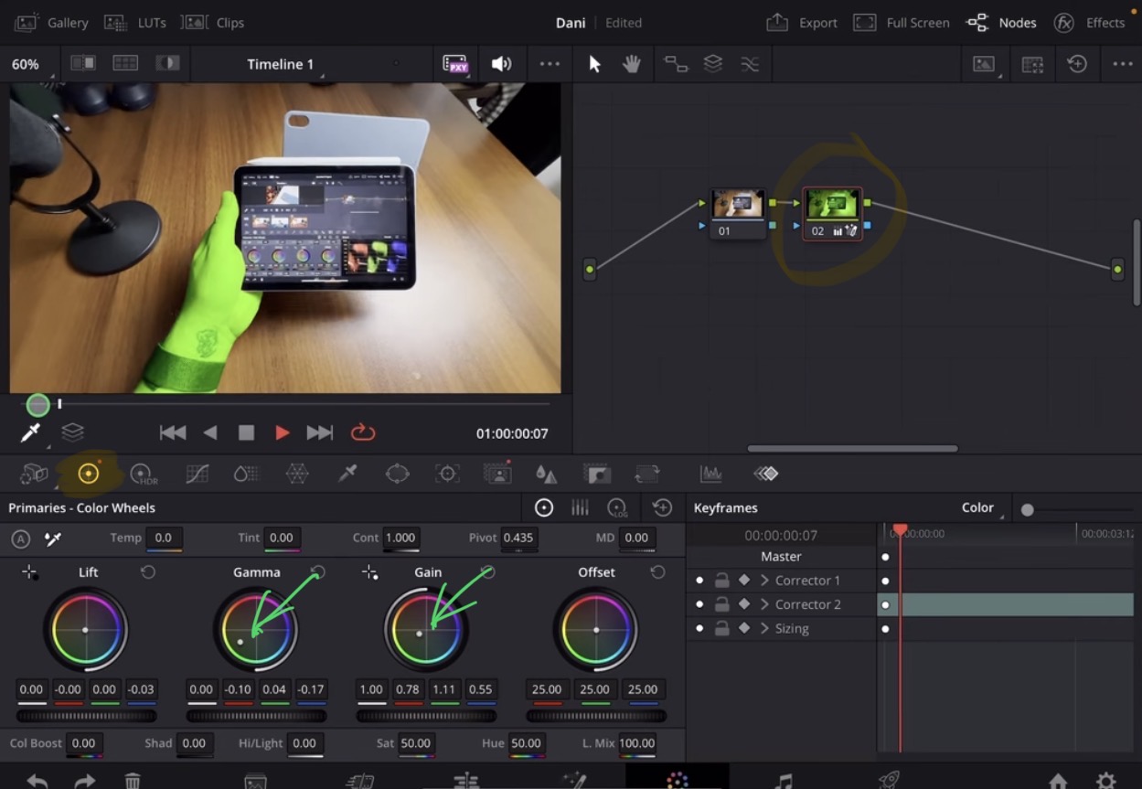 What ever the subject is, all your color changes are only applied to the selections.