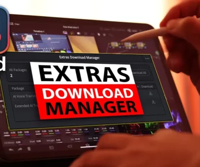 NEW: DaVinci Resolve Extras Download Manager (iPad)